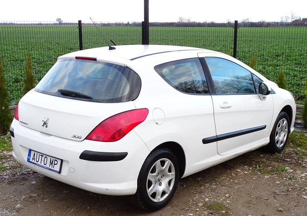 Peugeot 308 cena 7300 przebieg: 290000, rok produkcji 2009 z Międzyrzecz małe 211